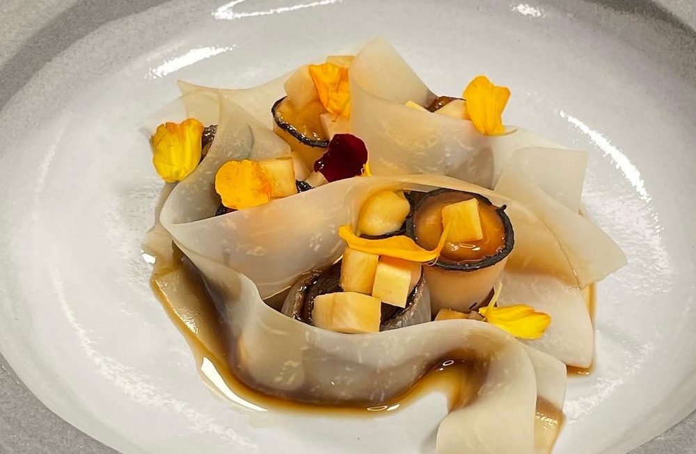 Vegansk forret på Restaurant Ansvar